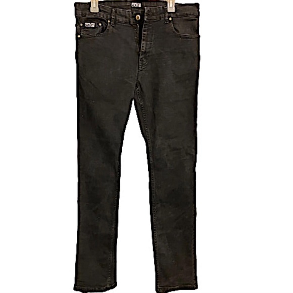 VJC Black Denim with Embroidery 34x30 - Picture 2 of 10